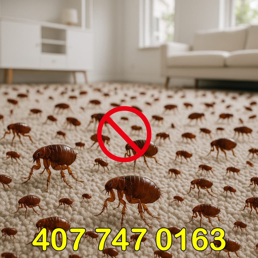 Fleas army ready to invade your house