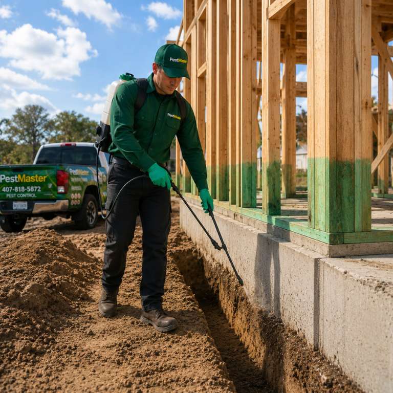 Wood treatment during the pre-construction phase